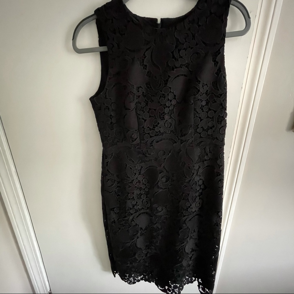 Black lace Ann Taylor dress